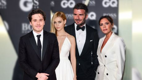 Viktorija i Dejvid Bekam, Bruklin Bekam i Nikola Pelc Viktorija i Dejvid Bekam, Bruklin Bekam i Nikola Pelc