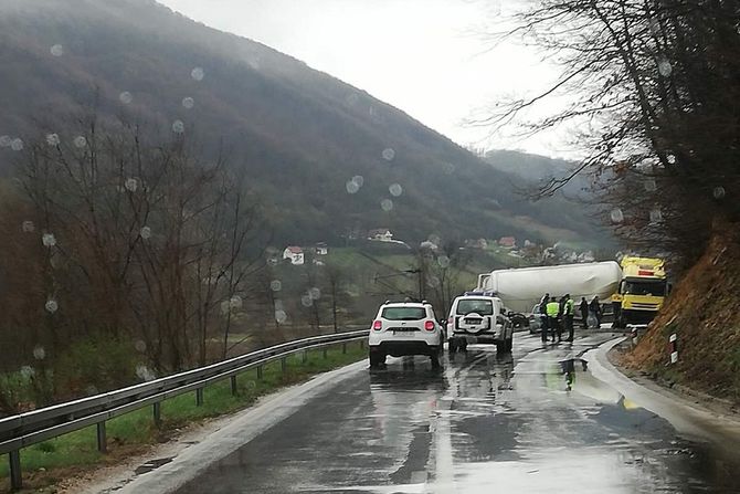 Saobraćajna nezgoda, Kosjerić, cisterna