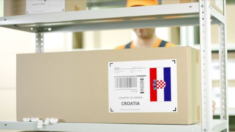 Hrvatska hrvatski magacin kutija pakovanje