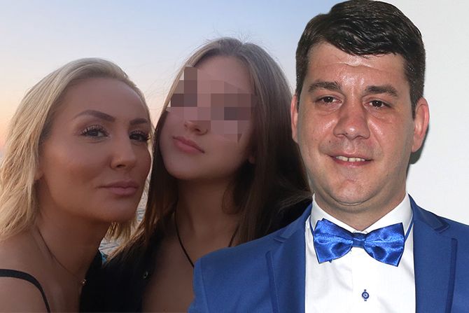 Ivan Marinković, Goca Tržan sa ćerkom Lenom Ivan Marinković, Goca Tržan sa ćerkom Lenom