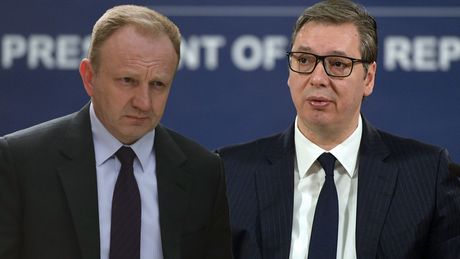 Dragan Đilas i Aleksandar Vučić