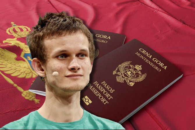 Vitalik Buterin,osnivač etereuma, Crna Gora, državljanstvo