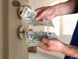 Izdavanje stanova stana rentiranje, novac dinari