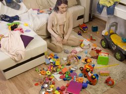 Mama, umorna mama, žena, majka