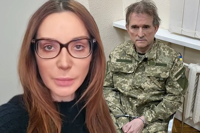 Oksana Marčenko supruga i Viktor Medvedčuk