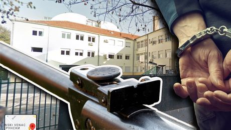 Beograd, uhapšen opasan manijak, Pucao u pravcu 14. gimnazije,  vazdušna puška