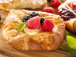 Dansko pecivo, slatko pecivo, lisnato testo