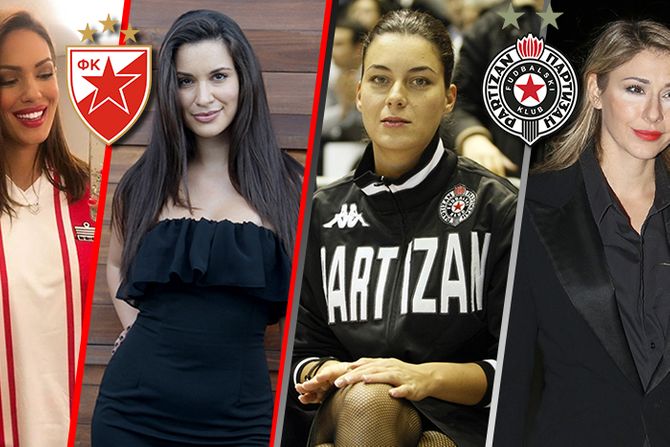 Voditeljke Zvezda Partizan Nina Radulović Dragana Kosjerina Marija Kilibarda Kristina Radenković