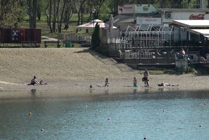 Kupanje, kupači, Ada Ciganlija