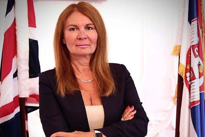 ambasadorka Srbije u Velikoj Britaniji, Aleksandra Joksimović