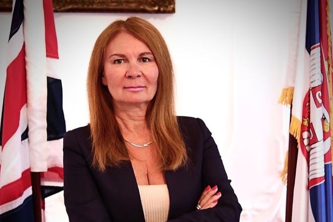 ambasadorka Srbije u Velikoj Britaniji, Aleksandra Joksimović