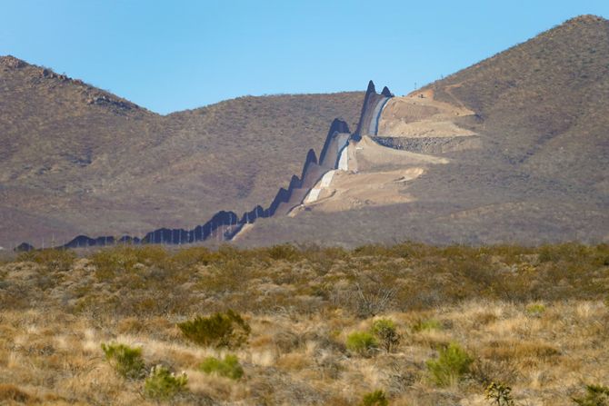 Arizona, granica SAD i Meksika