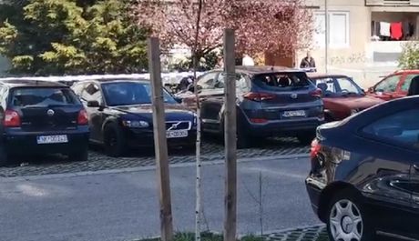 Ručna bomba Nikšić parking