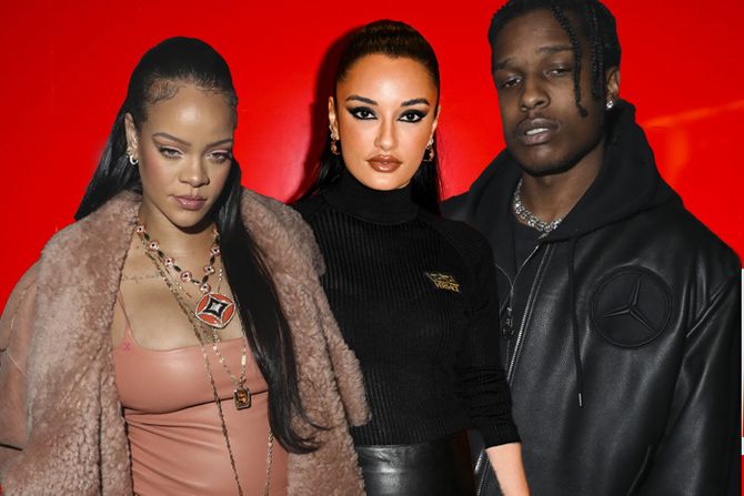 Rihanna Rijana, ASAP, Amina Muaddi Rihanna Rijana, ASAP, Amina Muaddi