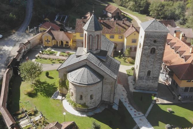 Bajina Bašta, Muzej ćirilice, manastir Rača