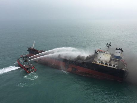 Hong Kong tanker eksplozija