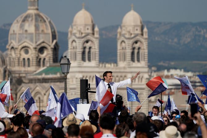 Emanuel Makron Marsej Francuska