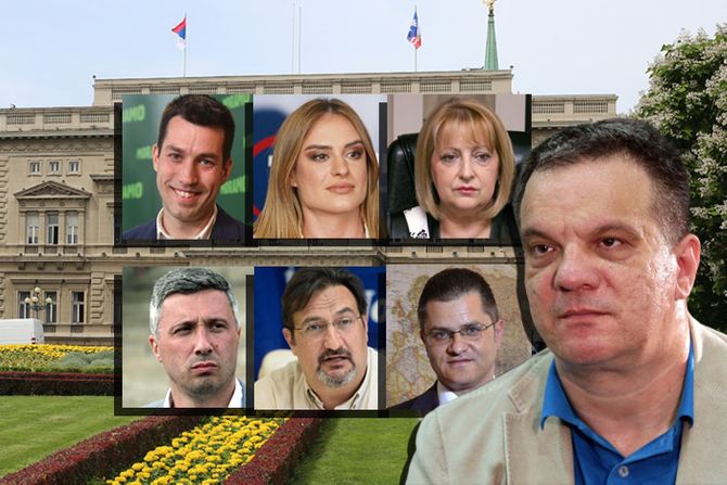 Aris Movsesijan, Bosko Obradović, VUK jeremić, Dobrica Veselinović, Slavica Đukić Dejanović, Milica Đurđević Stamenkovsku Dejan Vuk Stanković