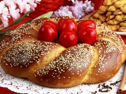 Vaskrs, Usrks, uskršnja pogača, hleb, testo, pecivo