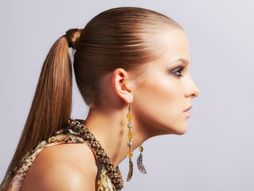 Visoki rep, kosa, frizura