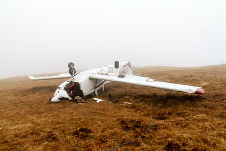 Avionska nesreća, srušeni avion