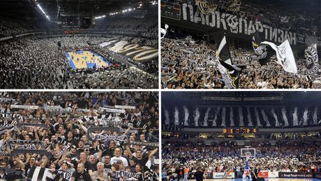 Navijači Partizana Arena