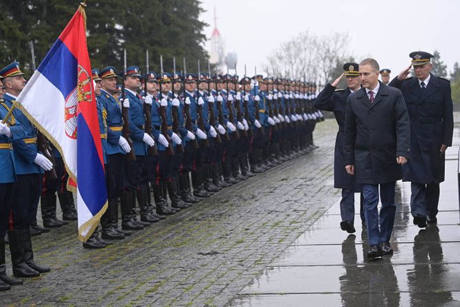 Nebojša Stefanović položio venac na Spomenik Neznanom junaku