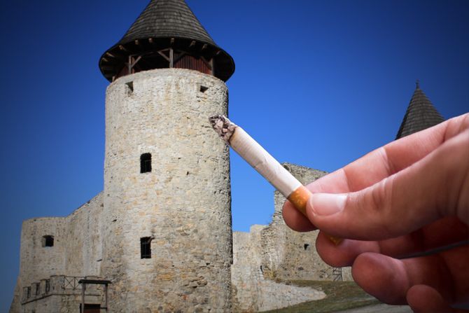 Novigrad na Dobri, cigareta