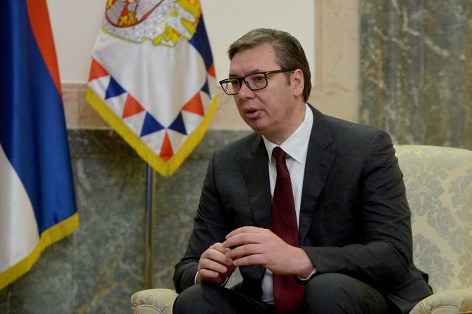 Aleksandar Vučić Miroslav Lajčak