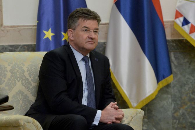 Aleksandar Vučić Miroslav Lajčak