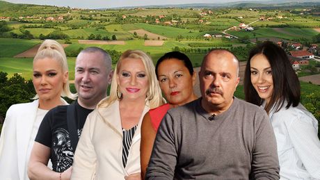 Nikola Kojo, Sloboda Mićalović, Ljiljana Blagojević, Vesna Zmijanac, Đani, Natasa Bekvalac, selo