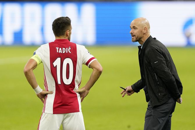 Erik Ten Hag, Dušan Tadić