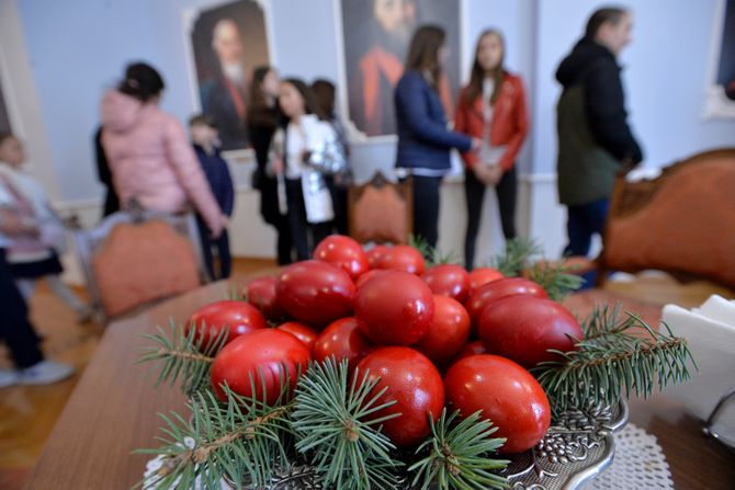 Fruška Gora manastir Rakovac Uskrs jaja