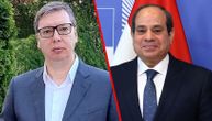 Serbian President Vucic in phone conversation with Egyptian counterpart El-Sisi