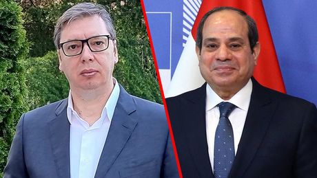 Aleksandar Vučić Predsednik Egipat Abdel Fatah Saed Husein Kalil El Sisi