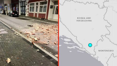 Mostar, zemljotres, Bosna i Hercegovina BiH