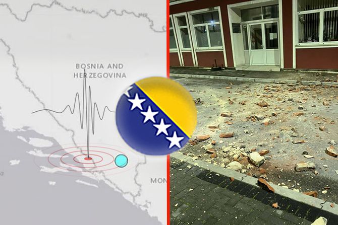 Bosna i Hercegovina zemljotres Mostar BiH Bosna i Hercegovina zemljotres Mostar BiH