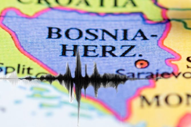 Bosna i Hercegovina zemljotres BiH