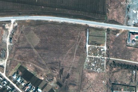 Russia Ukraine  Rusija Ukrajina rat, satelitski snimci