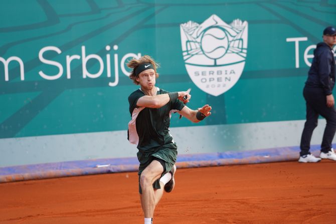 Andrey Rublev Serbia Open