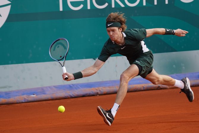 Andrey Rublev Serbia Open