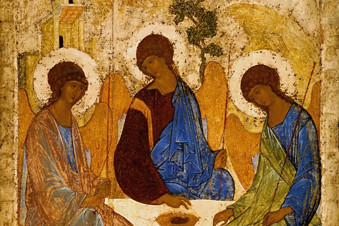 Ikone, Sveta Trojica, Andrej Rubljov Ikone, Sveta Trojica, Andrej Rubljov