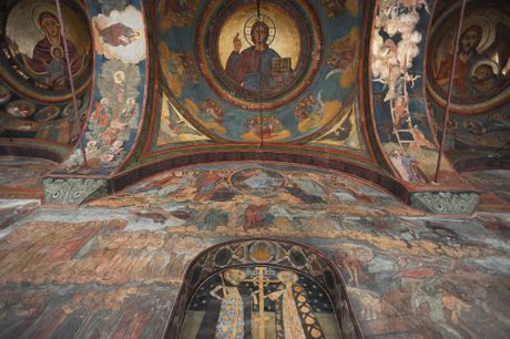 Freske, Bukurešt, Rumunska pravoslavna crkva