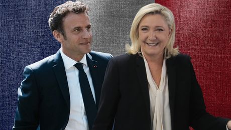 Emanuel Makron i Marin Le Pen