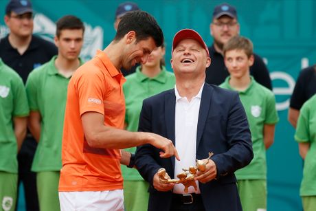 Novak Đoković, Marjan Vajda Novak Đoković, Marjan Vajda