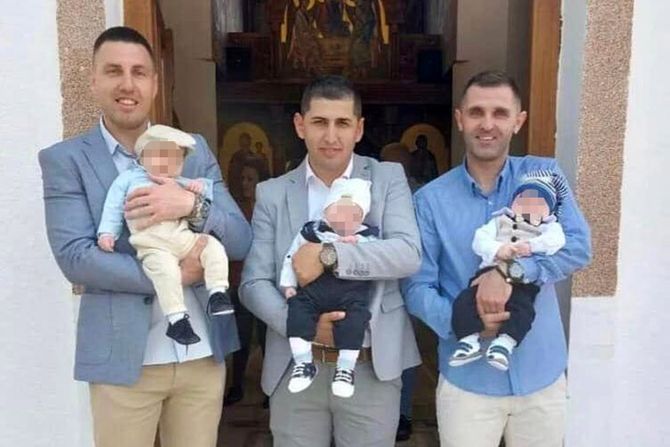 Gnjilane, Kosmet, krštenje, bebe Gnjilane, Kosmet, krštenje, bebe