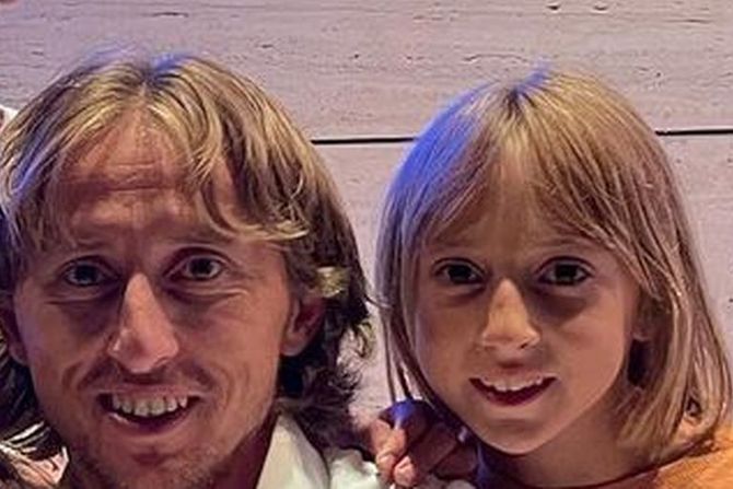 Luka Modrić, Ćerka, Ema Modrić