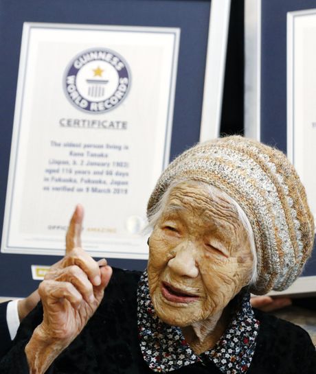 Kane Tanaka, najstarija žena osoba na svetu Kane Tanaka, najstarija žena osoba na svetu