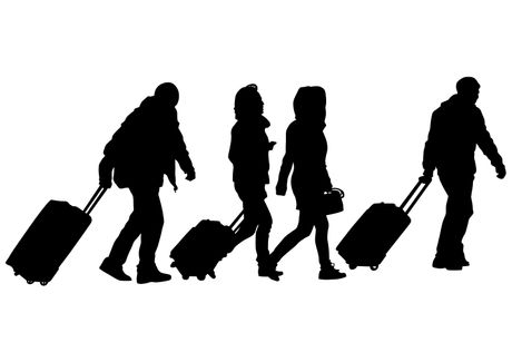 migracija, putnici, koferi, izbeglice