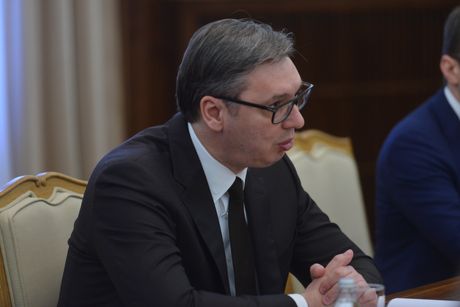 Aleksandar Vučić pomoćnica državnog sekretara SAD za Evropu i Aziju Karen Donfrid